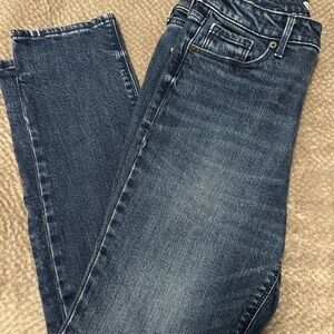 Old Navy Blue High Rise Jeans Straight Style